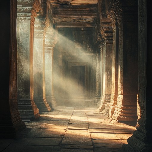 In this track, haunting melodies intertwine with the otherworldly echoes of ancient chambers, creating a soundscape where each note resonates with the mysteries of forgotten civilizations. The music invites the listener to step into a realm where history and fantasy merge into an immersive auditory experience.