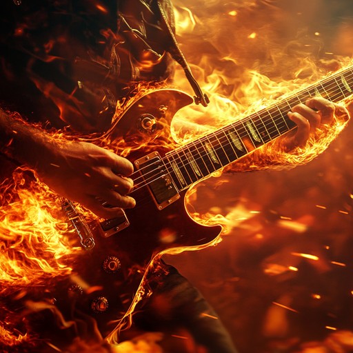 Dive into the raw power of electrifying guitar riffs and punchy drums, creating a dynamic and high energy rock tune