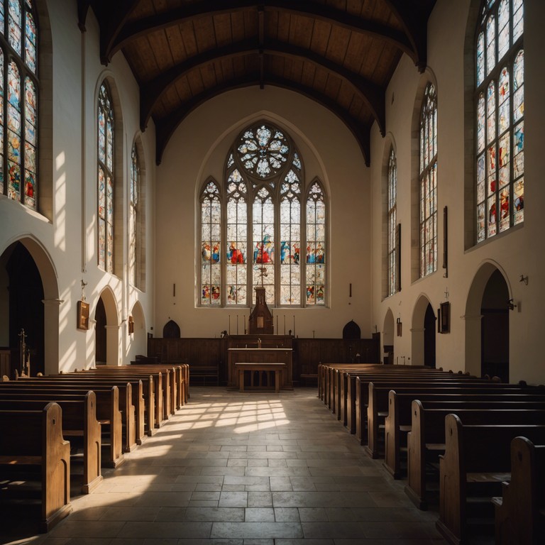 The composition uses a soft piano to generate an atmosphere conducive to reflection and spiritual connection, suitable for solitary contemplation or communal gatherings.