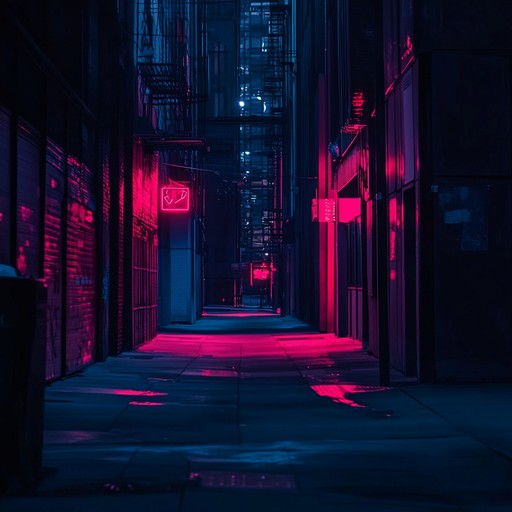 An instrumental edm piece that weaves eerie synths and deep basslines, evoking the feeling of wandering alone through empty city streets at night.