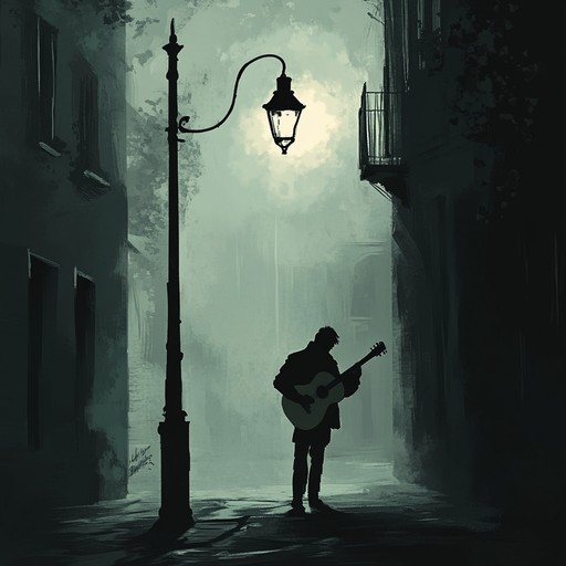 Winding through dark alleyways, the bassline stalks like a predator, building suspense with each note. Melancholic keys sigh softly in the background, while a lurking drumbeat escalates the tension. The track's dynamic swells bring you to the edge of your seat, making your heart race in anticipation.