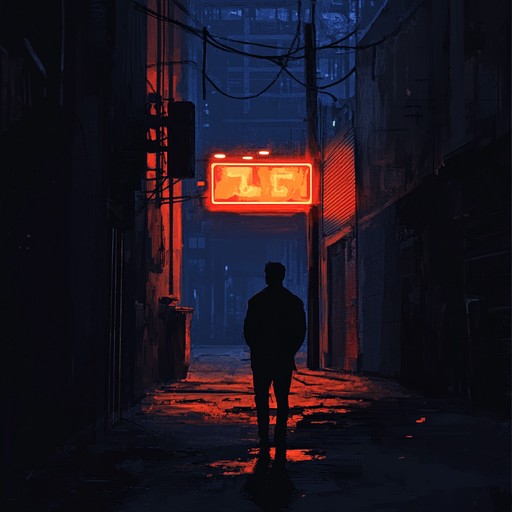 This piece immerses the listener in a moody 80s atmosphere, combining chilling synthesizer tones with pulsating rhythms to evoke a sense of impending danger and mystery.