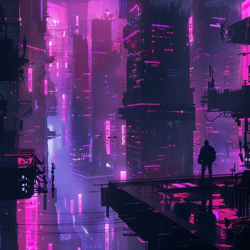 Experience the pulse of a future where digital warriors rise against tyranny with this dynamic and electronic driven track. Let the synthesizer guide you through a high tech rebellion, invoking scenes of resistance in a neon lit cityscape.