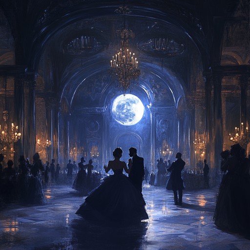 This thrilling instrumental waltz transports you to a clandestine masquerade ball held under the moonlight. It begins with soft, eerie strings that gradually escalate in intensity, drawing you into the swirling dance of shadows and flickering candlelight. Inspired by the grandeur of a bygone era, the composition seamlessly blends classical waltz structures with a suspenseful, cinematic feel, evoking a sense of mystery and excitement at every turn. Ideal for creating an atmosphere of elegant suspense.