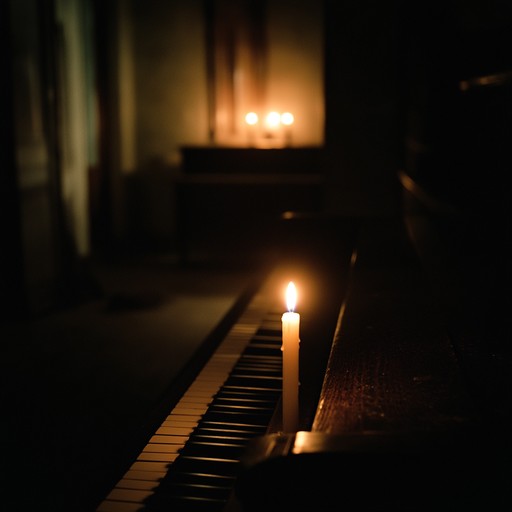 A mesmerizing ambient piece blending soft piano with lush synth pads, capturing the warmth and intimacy of a romantic candlelit evening. The music gently ebbs and flows, creating a soothing atmosphere conducive to love and affection. This track is designed to fill the room with a serene ambiance, making every moment together unforgettable.