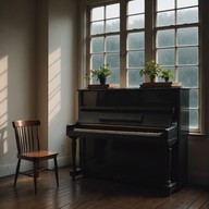 piano notes dance between hope and sorrow