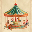 a lively, playful waltz evoking a magical fairground ride.