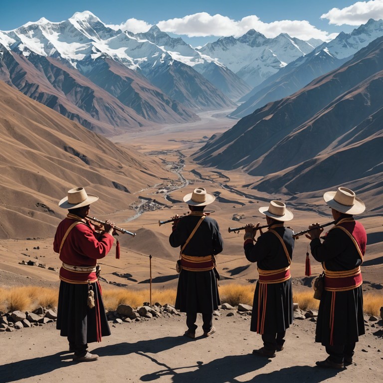 This composition features enchanting melodies that echo the rich cultural heritage and breathtaking landscapes of the andes. Utilizing traditional instruments and folk rhythms, the music evokes a sense of community and the vibrant spirit of andean festivals.