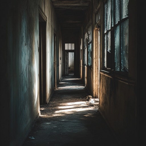 This instrumental song explores haunting melodies and unsettling soundscapes to evoke the feeling of wandering through abandoned halls filled with echoes of the past