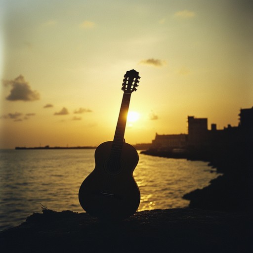 An instrumental track that combines gentle afro cuban rhythms with melodic guitar lines, creating a serene and calming atmosphere ideal for relaxation and reflection.