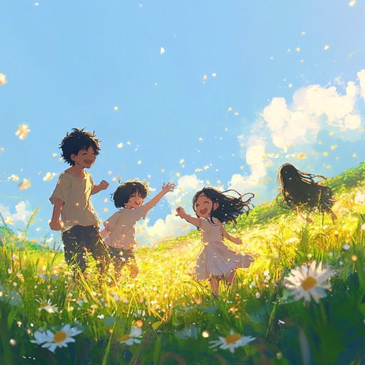 Experience the exuberance of a sunny festival day with this lively anime track. Utilizing bright piano melodies and catchy rhythms, it brings scenes to life with cheerful energy and a sense of happiness.