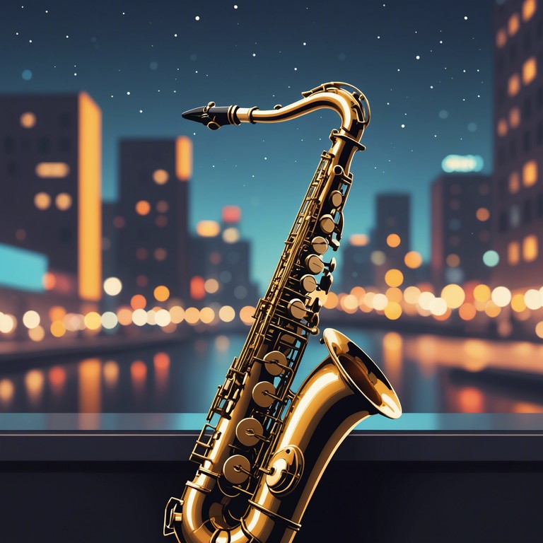 An innovative composition where silky jazz sax collides with easy going beats, crafting an ambiance that's both energizing and soothing, ideal for creative inspiration or gentle relaxation.