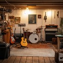 soft nostalgic tune with raw garage aesthetics capturing tenderness