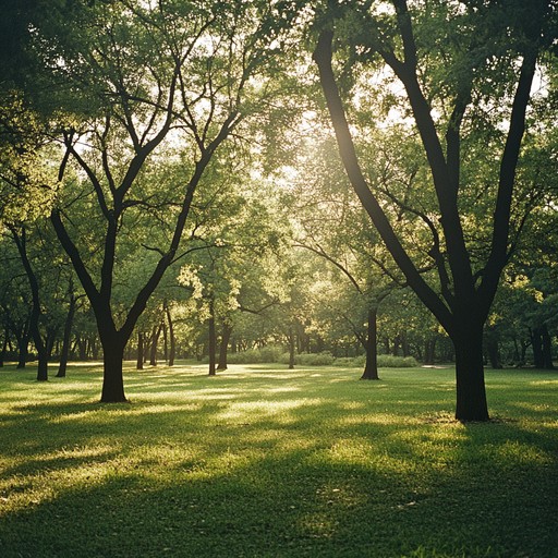 This light muzak piece embodies a carefree and relaxed ambiance ideal for a leisurely park stroll. Soft synths and gentle percussion create an inviting atmosphere that is both soothing and refreshing.