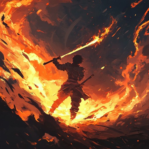 A high octane instrumental track inspired by anime battle scenes, featuring aggressive rhythms, soaring melodies, and an intense buildup that captures the essence of epic confrontations.