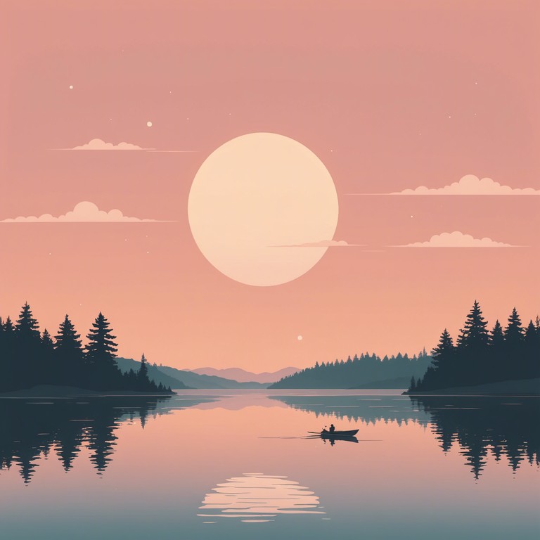 Dawn's gentle embrace mirrors the quiet solitude and the slow brightening of the day, providing a sonic background that encourages peaceful thoughts and a gentle start to the day.