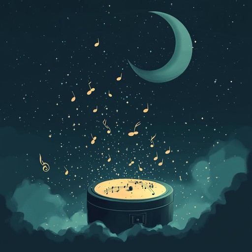 This instrumental lullaby combines cheerful and soothing melodies played on a music box, evoking a sense of peace and happiness. The delicate plucking sounds create a tranquil atmosphere, ideal for lulling listeners into a restful sleep while filling their dreams with joy and warmth.