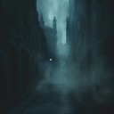 eerie whispers echo through a haunting midnight alleyway