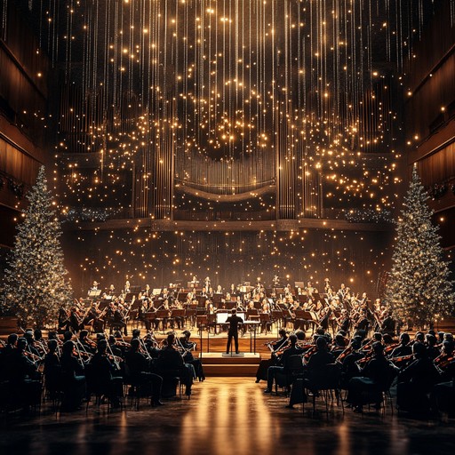 An orchestral masterpiece that captures the essence of celebration, weaving together melodic strings, triumphant brass, and joyful percussion to evoke the warmth and cheer of festive gatherings.