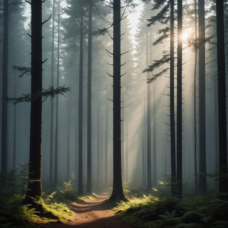 This composition captures the essence of an enchanted forest at dusk, where the gentle whisper of leaves and the mystical calls of distant creatures cast a spell of serene delight. The music flows like a gentle stream, with delicate textures and airy harmonics that evoke a world of wonder and tranquility.