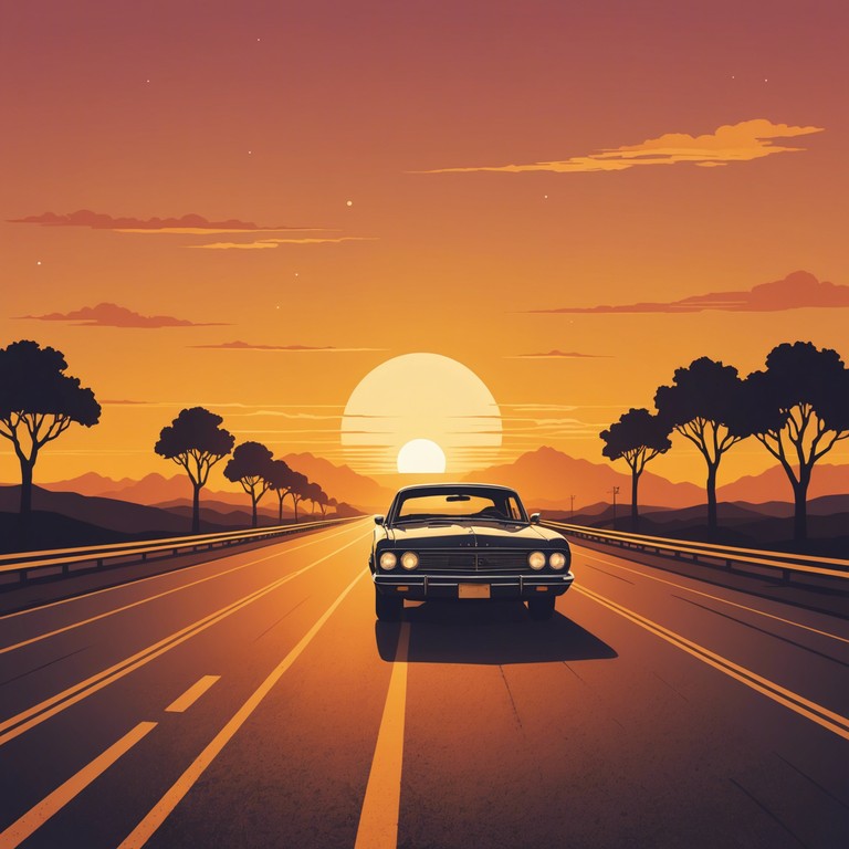 This track blends the emotionally rich ambiance of classic pop rock with a fresh, modern twist. The rhythm carries a nostalgic undertone that evokes memories of sunlit road trips in a bygone era, enhanced with the vibrant energy of contemporary sounds. The music features a prominent electric guitar that adds depth and a sense of longing to the overall composition, making it perfect for reflective moments or laid back evenings.