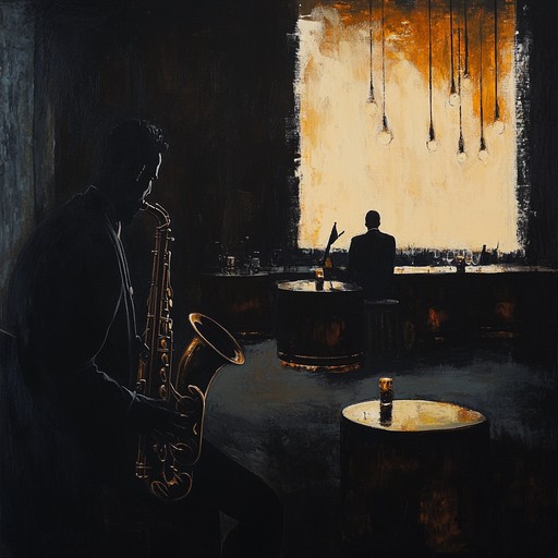 Immerse yourself in this seductive blend of jazz and deep house. Smooth saxophone melodies weave through the delicate house rhythms, crafting an elegant and intimate nighttime experience. Perfect for a sophisticated lounge setting, this composition wraps its listeners in a velvet like embrace of sound, creating a dreamy and relaxing atmosphere.