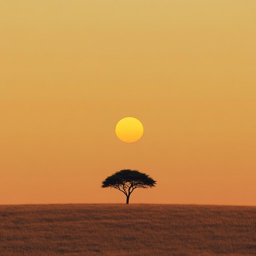 This track features a smooth blend of afrobeat rhythms with a mellow instrumental arrangement. It's designed to create a relaxed and blissful atmosphere, utilizing rich percussive elements and a warm harmonic backdrop. Perfect for evoking the feeling of a golden sunset over an african landscape.