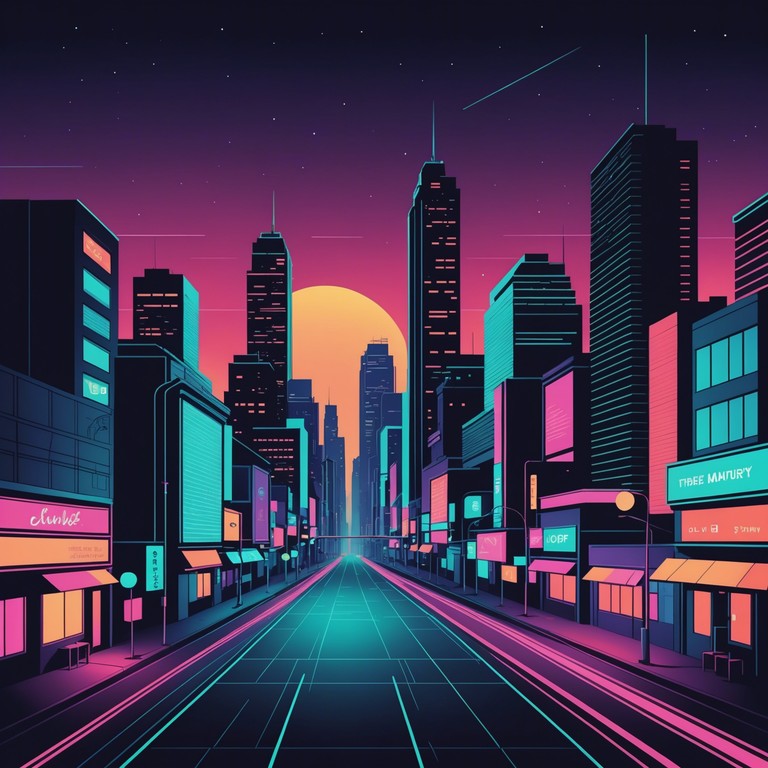 A dynamic composition that captures the essence of an 80s night drive through a city illuminated by neon lights and filled with the promise of the digital age. Synthesizer chords and rhythms build a narrative that is both reflective and brimming with energy.