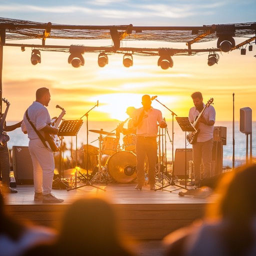 An instrumental piece blending afro cuban rhythms with soaring trumpet lines and dynamic percussion, embodying the lively atmosphere of a street party in havana.