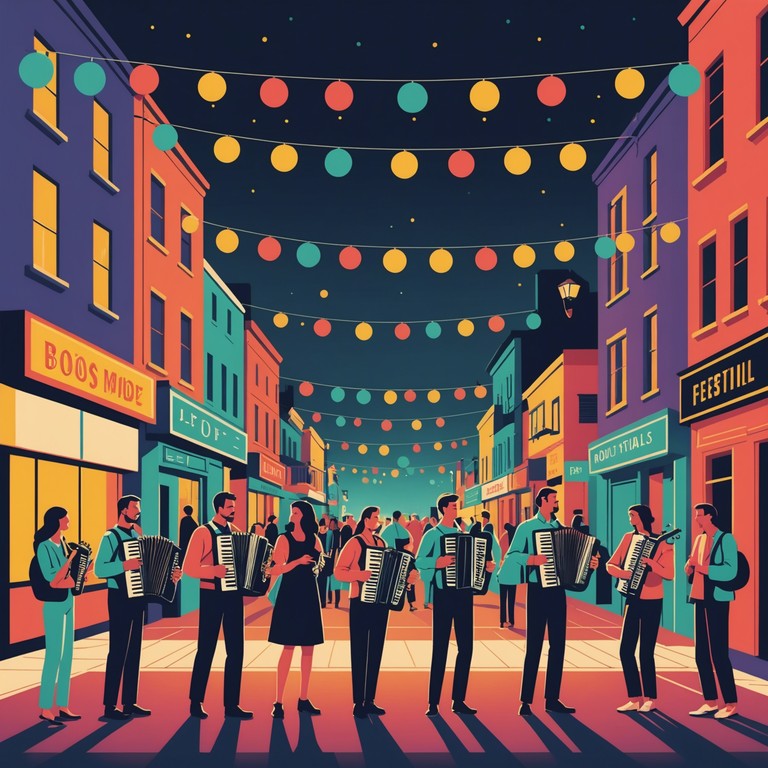 Imagine dancing through a bustling urban night as the lively beats of polka blend seamlessly with the sounds of the city, creating an unexpected yet perfectly harmonious soundtrack for urban adventures.