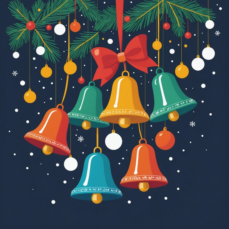 This musical composition captures the essence of the holiday spirit with vibrant, cheerful bell sounds that evoke a sense of anticipation and celebration. Perfect for setting a festive mood, it incorporates merry rhythms and uplifting harmonies that resonate with the joy and warmth of the season.