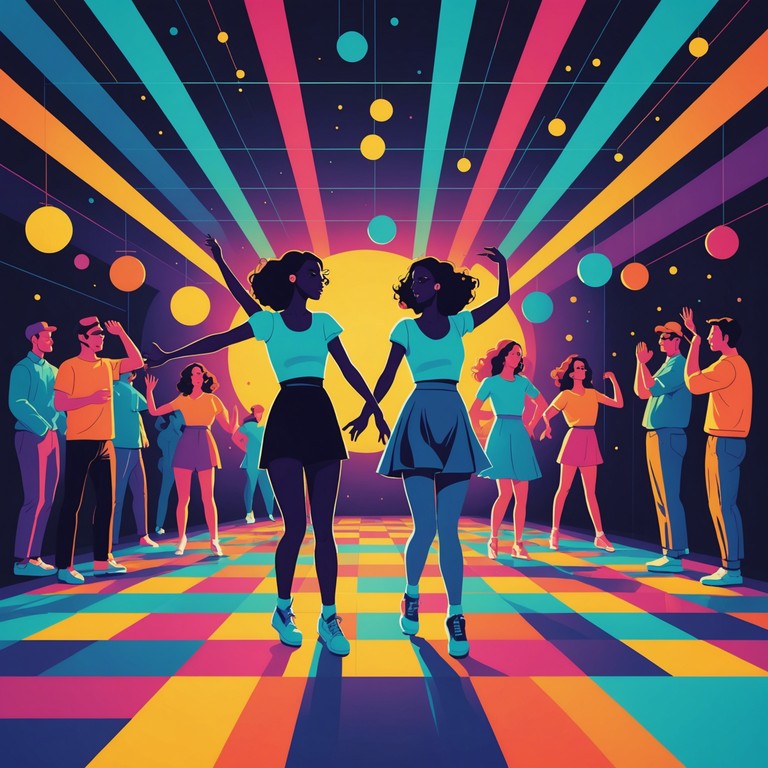 A vivacious exploration of the intensity and energy of the 1970s, combining explosive funk elements with raw emotional power rendered through an eclectic blend of instruments. The song captures the essence of dance and liberation prevalent during the disco era, with a modern twist to suit contemporary palettes.