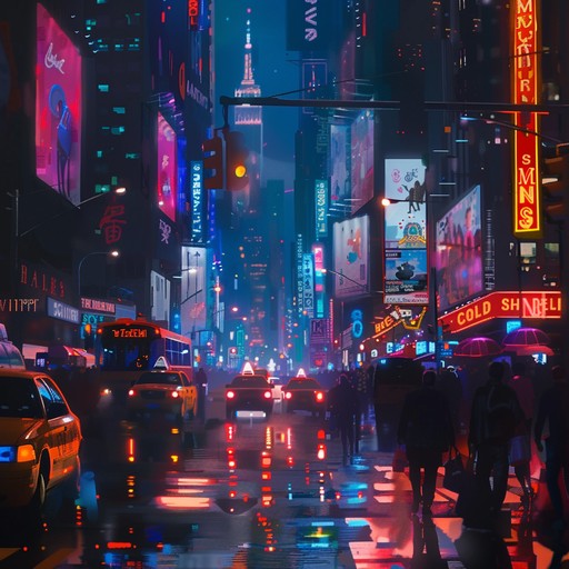 Immerse yourself in the vibrant energy of the city with this urban disco track. The pulsating beats and groovy basslines effortlessly capture the nightlife charm. Perfect for making any evening feel like a disco party on the streets. Feel the familiar throb of neon lights and buzzing crowds as you lose yourself to the beat.