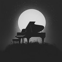 a soft piano piece layered with dark ambient textures.