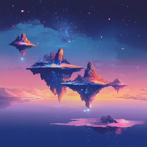 An instrumental progressive rock track that guides listeners through a dreamlike voyage among the stars, blending atmospheric synths, melodic guitar solos, and evolving rhythms to create an ethereal soundscape.