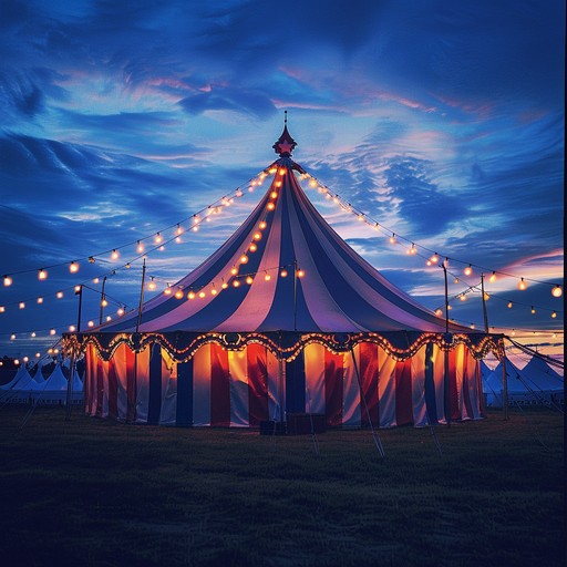 In a dimly lit carnival, the last remnants of light cast long shadows. Haunting accordion melodies interweave with soft, echoing piano notes, evoking a powerful sense of nostalgia and poignant reflection. The music captures the final moments before an ending, where every note tells a story of what once was.