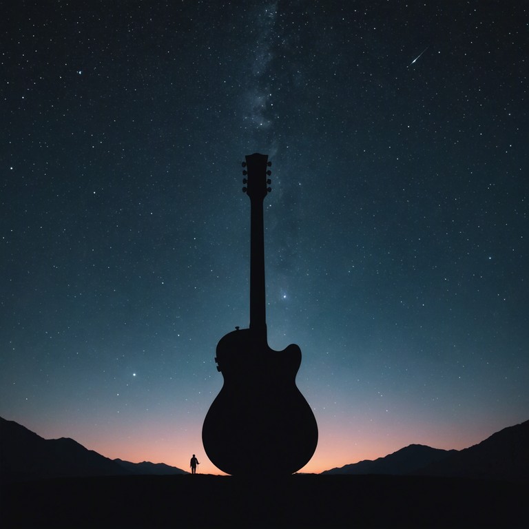 In this track, the classic sound of an electric guitar is interwoven with unorthodox sound experiments to create an atmospheric, richly layered auditory experience. The music is intended to evoke a sense of introspection and exploration, as if navigating through the ethereal gaps between reality and the abstract.