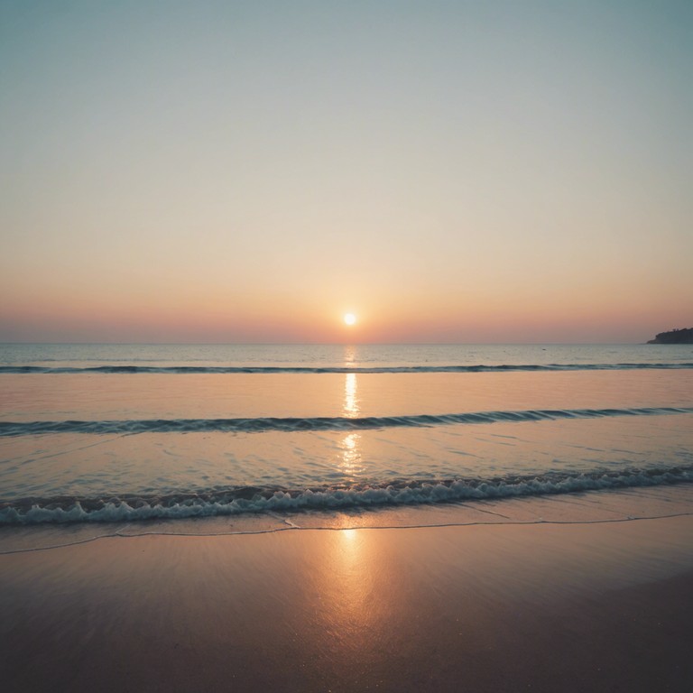 This piece captures the essence of a tranquil tropical morning, featuring gentle melodies played on the steel drum that evoke the serene atmosphere of an island at sunrise. The music is designed to transport listeners to a peaceful beachside, where the only sounds are the soft waves and melodious tunes.