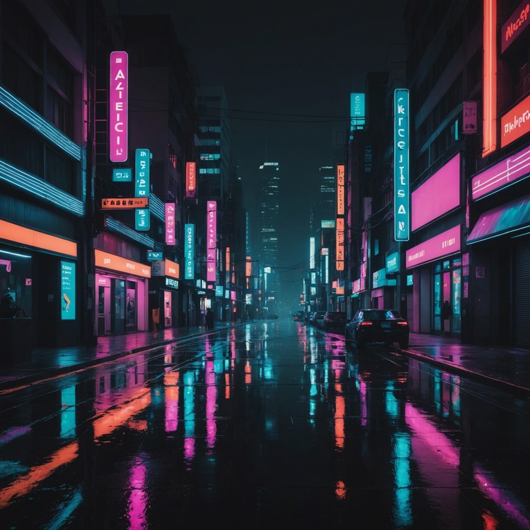 This track blends the classic elements of new jack swing with modern, sophisticated rhythms, creating a vibrant soundscape that evokes images of neon lit cityscapes and late night drives. A smooth lead electric piano sets the mood, weaving through a landscape of groovy basslines and punchy beats, providing a luxurious auditory experience that's both nostalgic and forward looking.