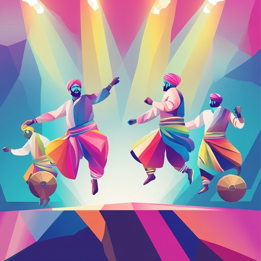 An upbeat instrumental track that combines traditional punjabi instruments with modern electronic elements, creating a vibrant and danceable bhangra experience that captures the festive spirit of punjab.