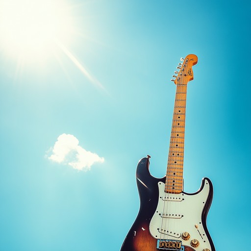 An instrumental blues piece characterized by bright, uplifting guitar riffs, toe tapping rhythms, and a cheerful melody that evokes feelings of optimism and joy. The song starts with a lively guitar intro, building up with rhythmic bass and drums creating an atmosphere of positive energy and hopeful anticipation.