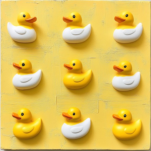 An upbeat, whimsical composition that employs kazoo and other quirky sounds to evoke a playful and joyous atmosphere, suited for a light hearted and humorous setting like a children's show. Imagine rubber ducks, a colorful parade, and endless smiles.