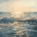 serene ambient waves creating an underwater dreamscape atmosphere