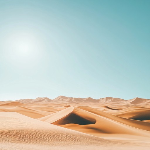 A mystical journey through an endless desert, where each dune whispers secrets from forgotten eras. The hypnotic blend of electronic textures and traditional instruments creates an entrancing soundscape that feels both familiar and otherworldly.