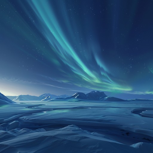 This instrumental composition captures the serene beauty of the northern lights with gentle melodies and soothing harmonies. Ideal for relaxation, the enchanting soundscape transports listeners to a quiet, snowy landscape under a mesmerizing night sky. The track beautifully blends traditional and contemporary elements of suomipop, creating a calming and immersive listening experience.