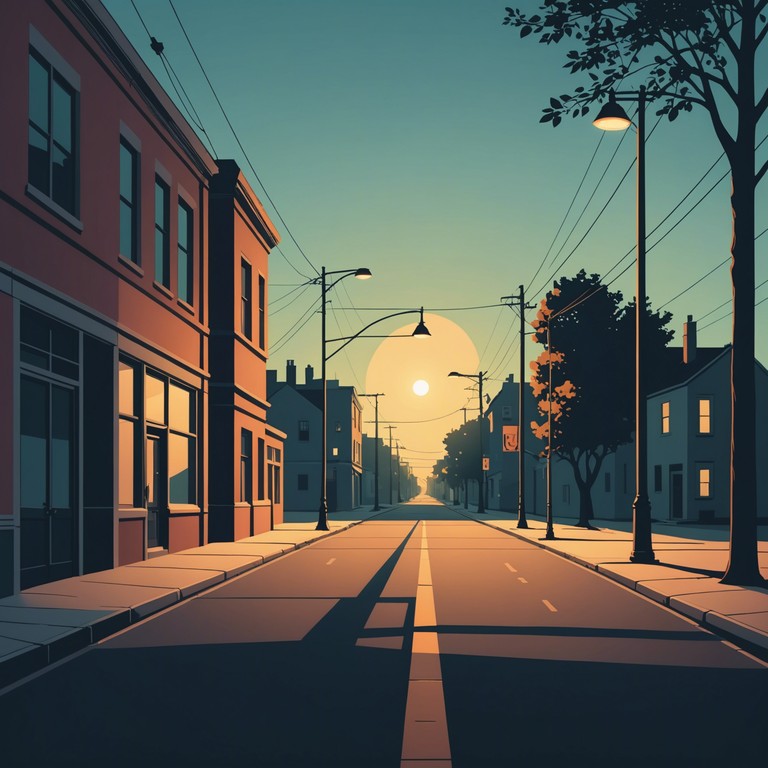 The track emerges as a serene blend of mystery and stillness, where gentle piano melodies meet ambient synths under the cloak of darkness, perfect for reflective night time listening or setting a calm, introspective mood.