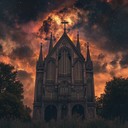 haunting organ melding cosmic sounds with sorrowful gospel tones