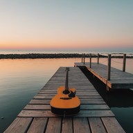 soft acoustic melodies for serene beach evenings