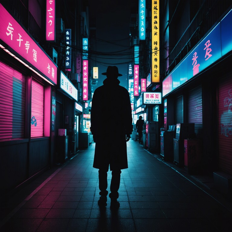 A unique blend of unsettling ghost like whispers and melodies overlaid with the vibrant, upbeat tempo typical of j pop, creating an eerie yet enticing musical paradox. The song captures the juxtaposition of tokyo's bright lights against the deep, hidden undercurrents of the city's storied past and mysterious urban legends.