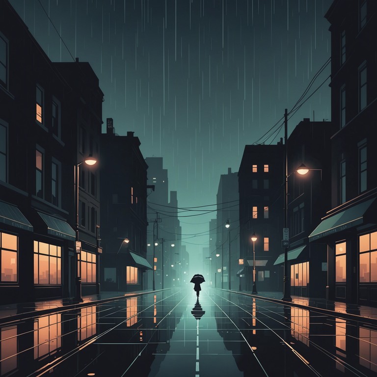 This track encapsulates the eerie serenity of desolate urban environments late at night, with deep bassline and sparse rhythmical patterns that echo the somberness of empty streets. An atmospheric dubstep composition that fuses somber moods with gentle drops and a ghostly ambiance.